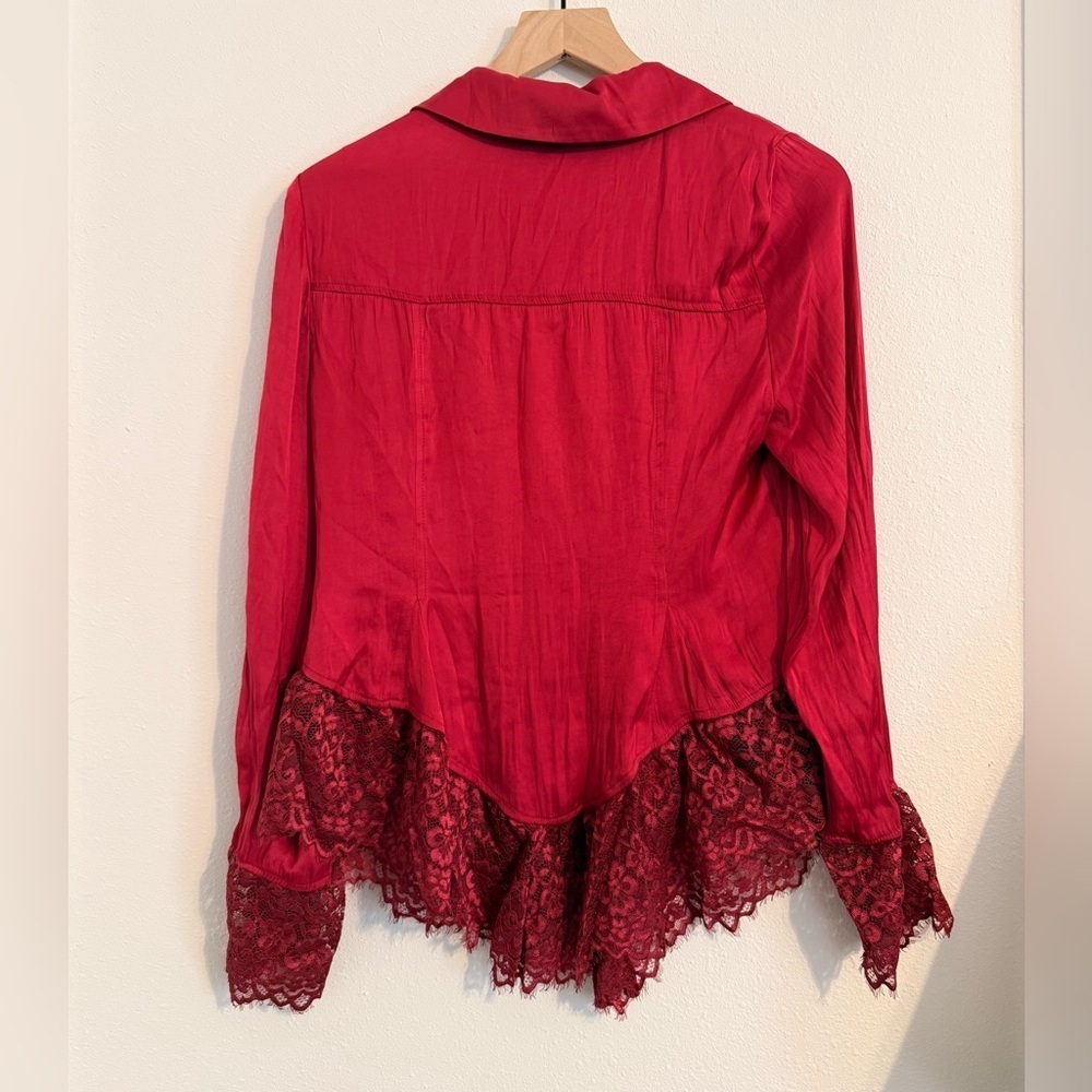 NWT Free People Ester Lace Top - Picture 5 of 8